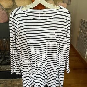 Never  Women’s Duluth Tunic Striped Top